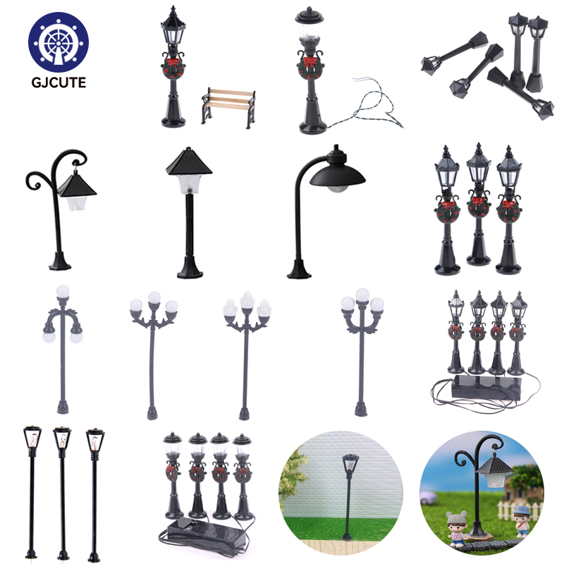 Kids Outdoor Cubby House - Miniatura Natal Street Lamp Post Luzes
