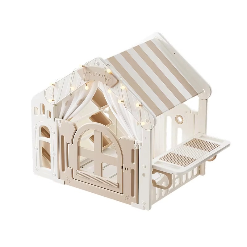 Kids Outdoor Cubby House - Tenda de Plástico Moderna para Crianças,
