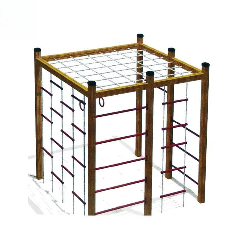 Kids Outdoor Wooden Climbing Frame - Estrutura de Escalada de Madeira, Brinquedo