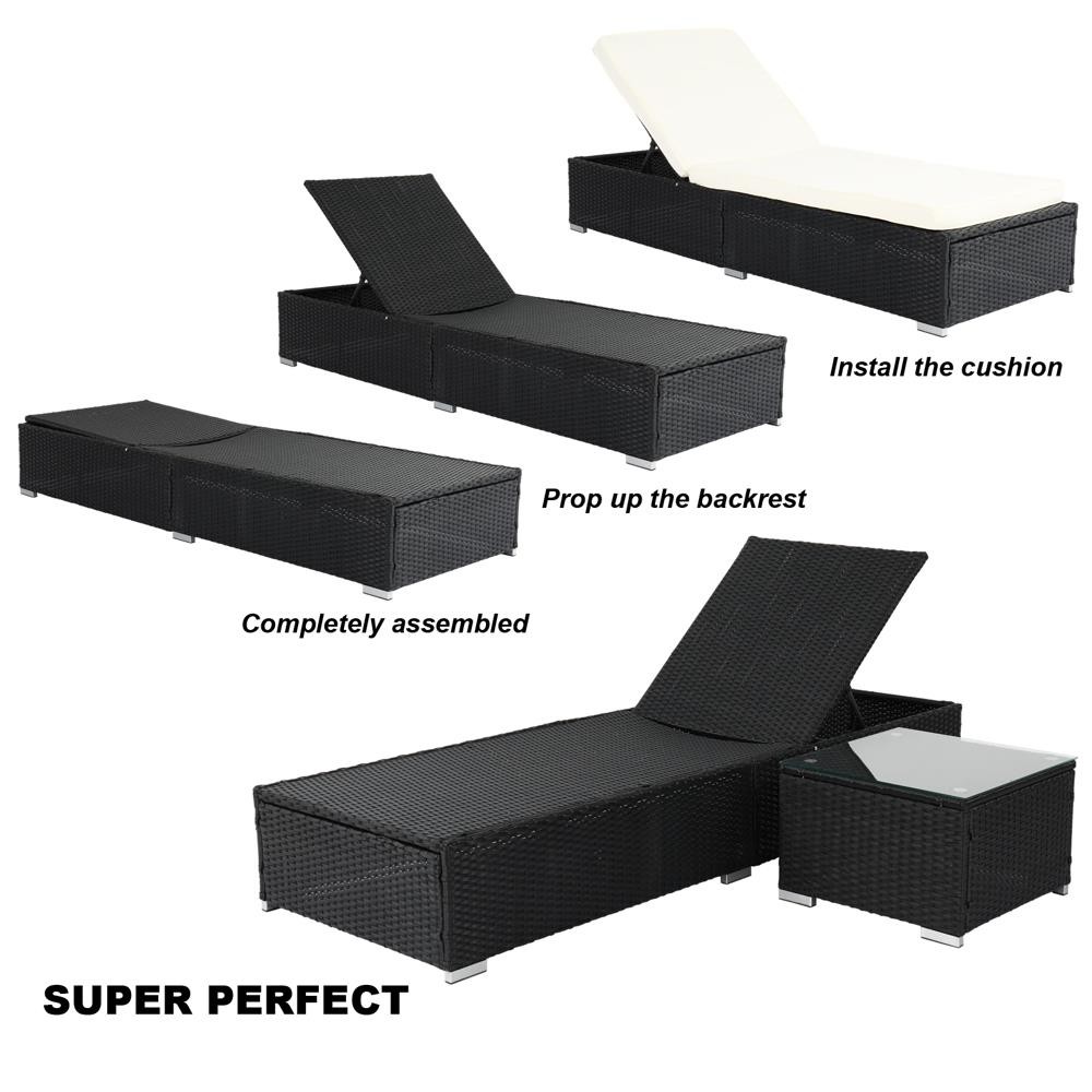 Espreguiçadeira Ajustável de V - Kids Outdoor Lounge Furniture avaliação e preço