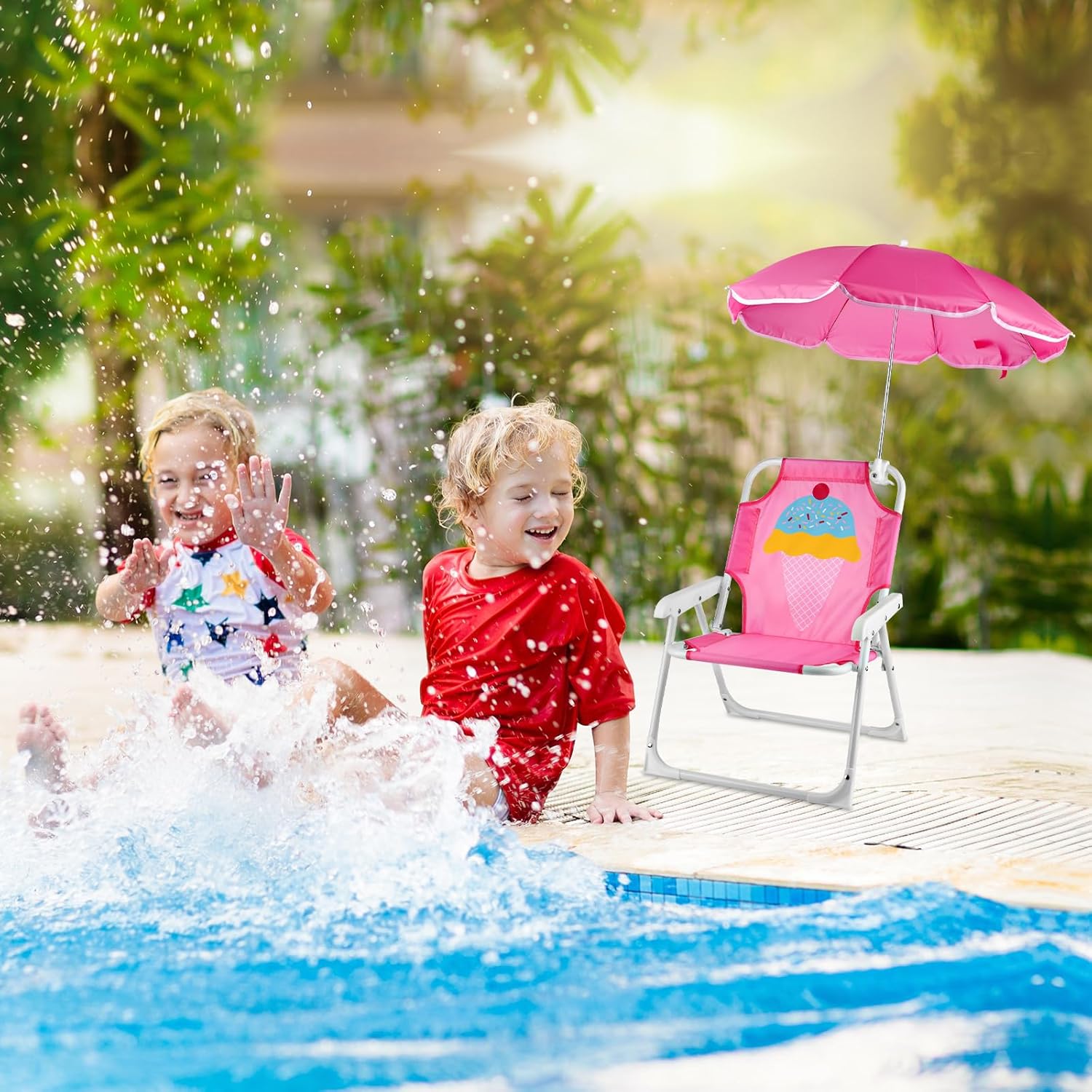 1 conjunto de cadeira de praia - Kids Outdoor Lounge Furniture avaliação e preço