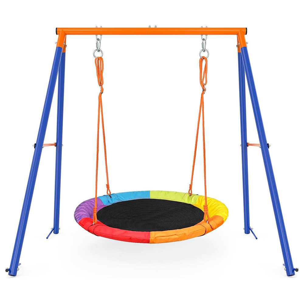 Conjuntos de Balanço de Ferro  - Kids Outdoor Swing Set avaliação e preço