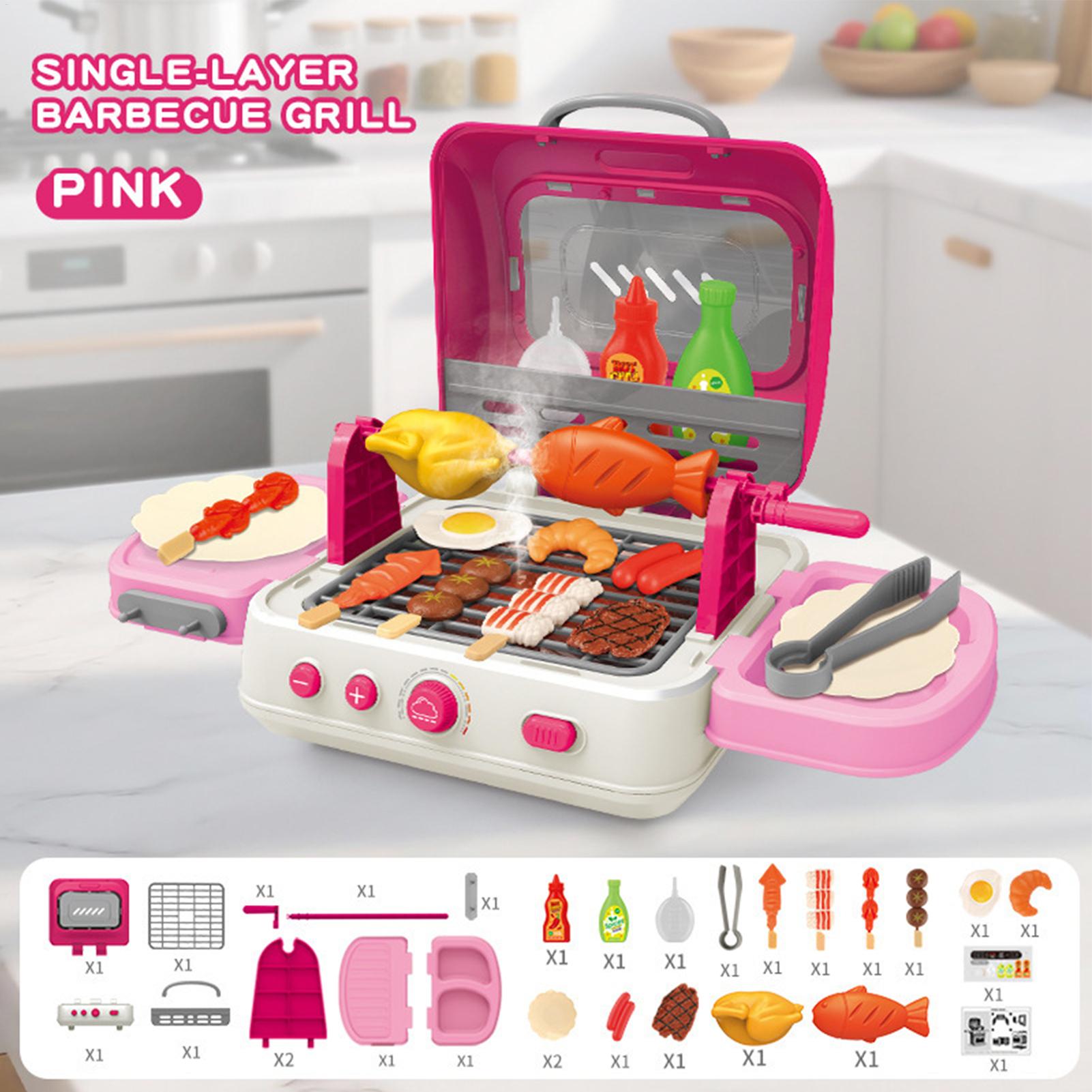 Conjunto de churrasqueira inte - Kids Outdoor Grill Set avaliação e preço