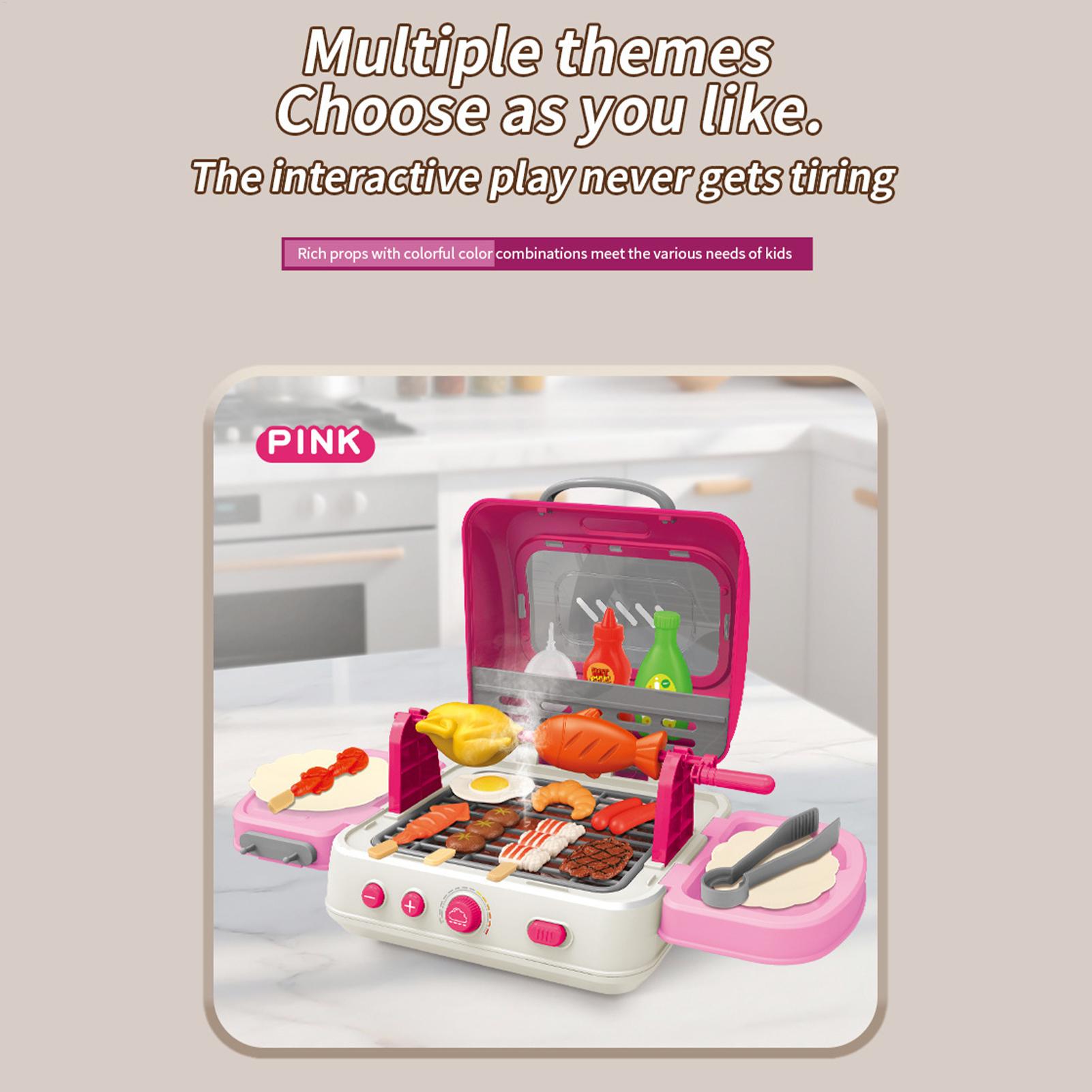 Conjunto de churrasqueira inte - Kids Outdoor Grill Set avaliação e preço