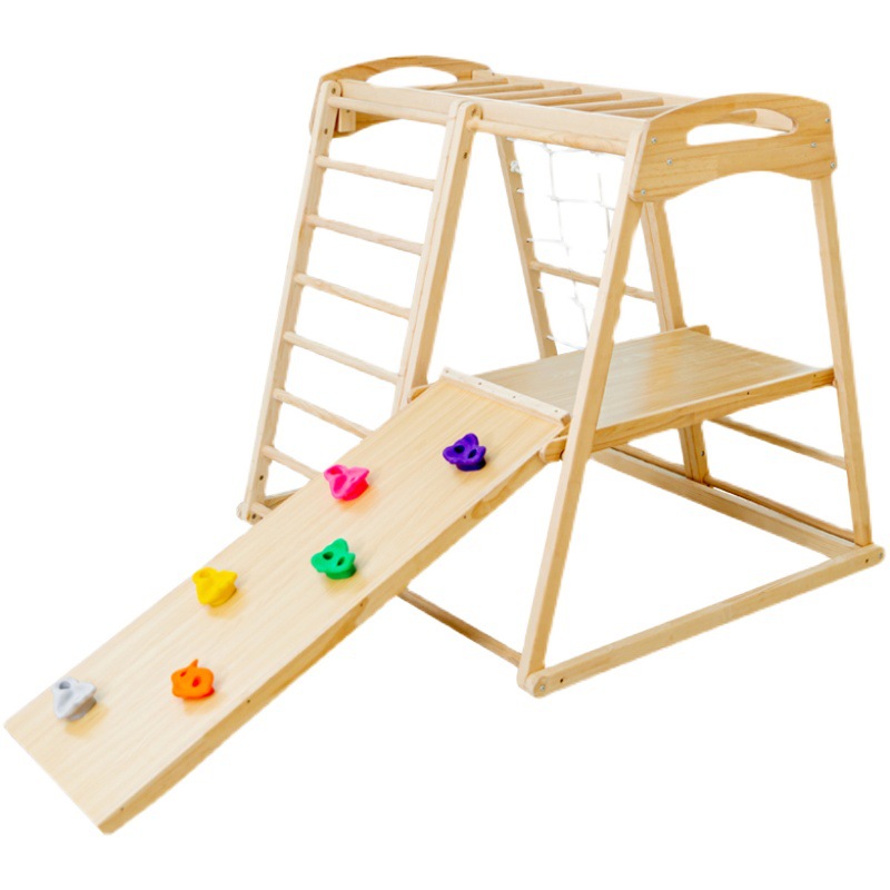 Parque Infantil de Madeira Mac - Kids Outdoor Wooden Climbing Frame avaliação e preço
