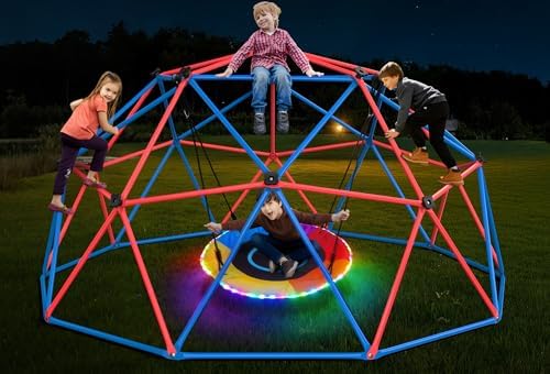 Conjunto de Balanço Clim Dome  - Kids Outdoor Jungle Gym Dome avaliação e preço