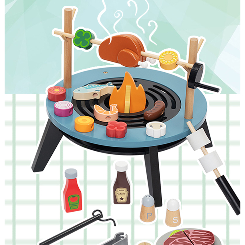 Conjunto de jogo de churrasco  - Kids Outdoor Grill Set avaliação e preço