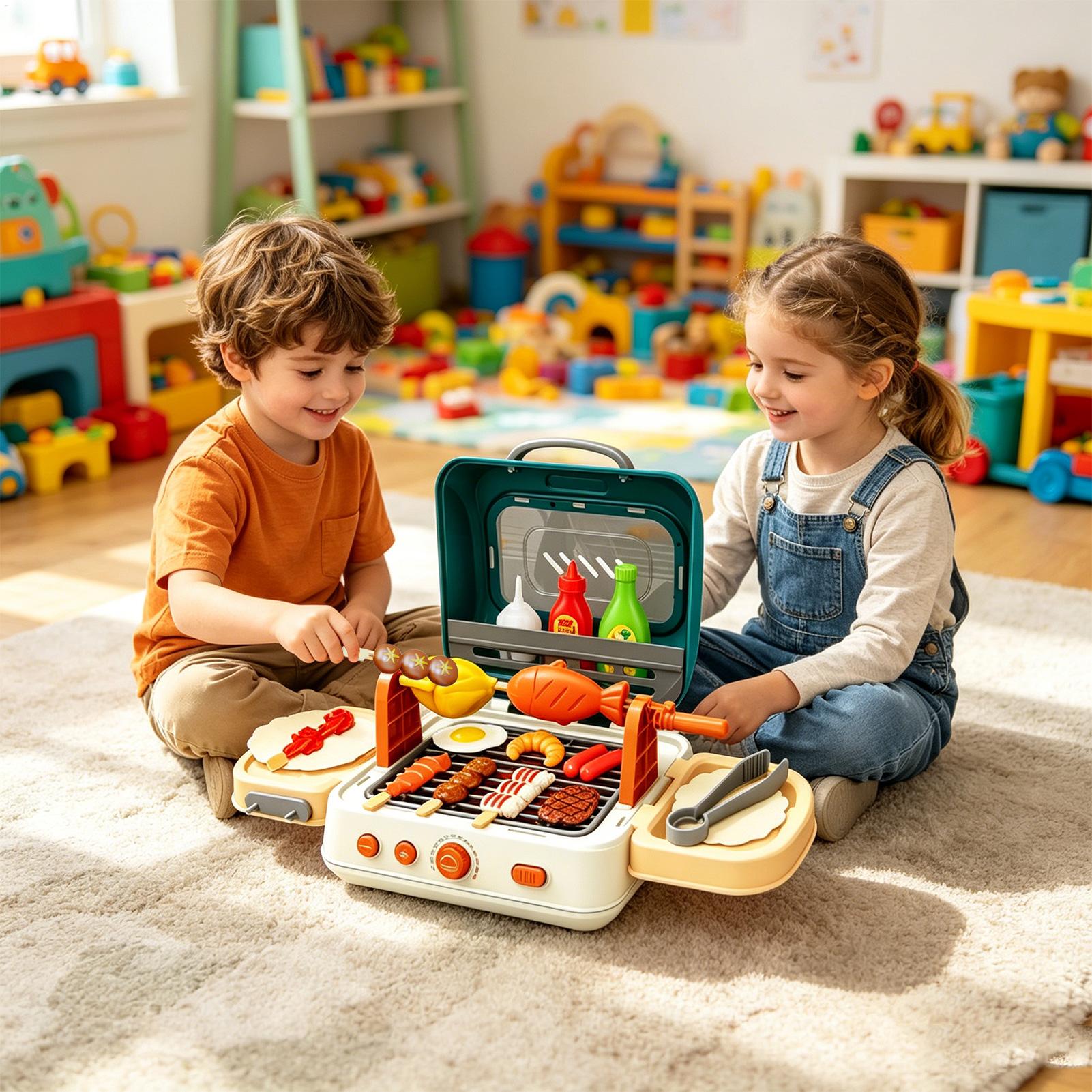 Conjunto de Brinquedos de Chur - Kids Outdoor Grill Set avaliação e preço