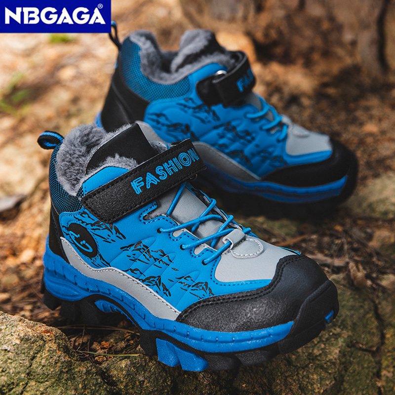 Inverno crianças casuais botas - Kids Outdoor Climbing Equipment avaliação e preço