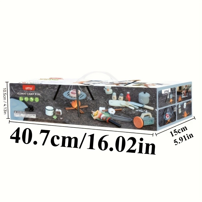 Conjunto de Brinquedos de Camp - Kids Outdoor Grill Set avaliação e preço
