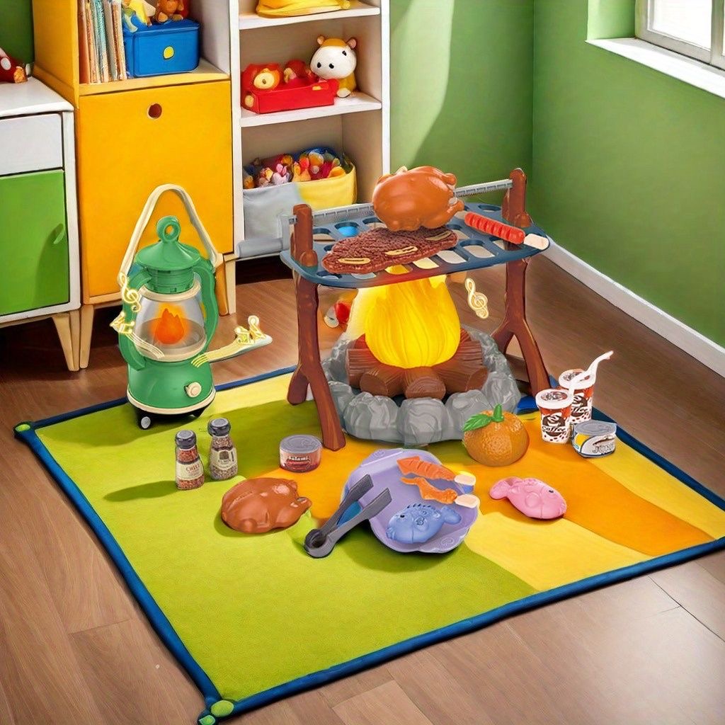 Conjunto de brincar para acamp - Kids Outdoor Grill Set avaliação e preço