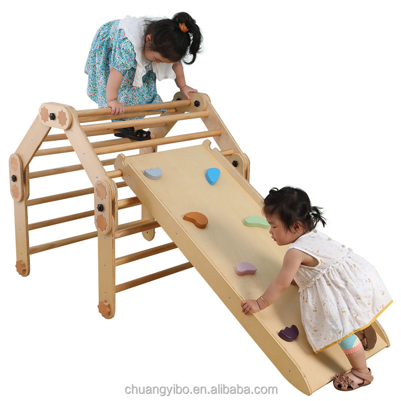 Estrutura de Escalada Infantil - Kids Outdoor Wooden Climbing Frame avaliação e preço