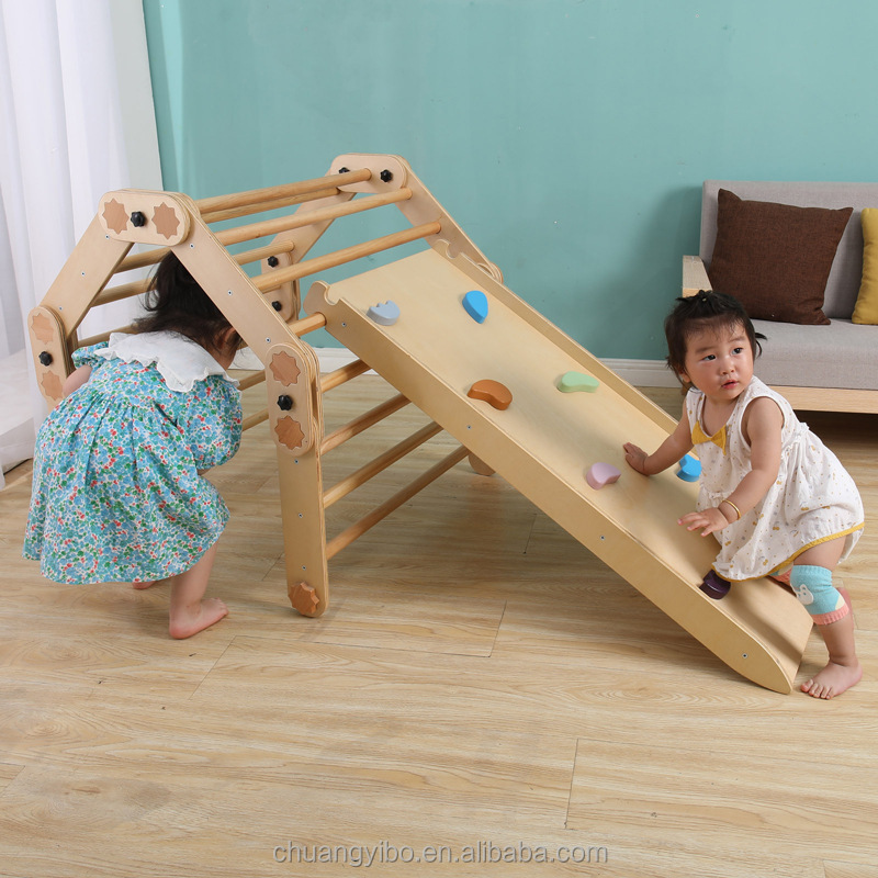 Estrutura de Escalada Infantil - Kids Outdoor Wooden Climbing Frame avaliação e preço