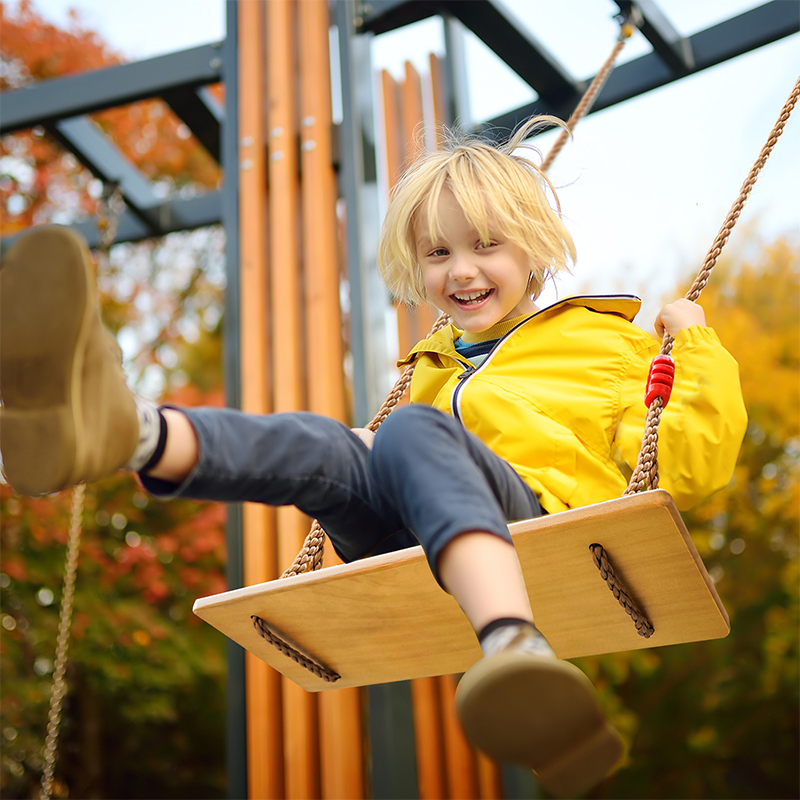 Assento de Balanço de Madeira  - Kids Outdoor Swing Set avaliação e preço
