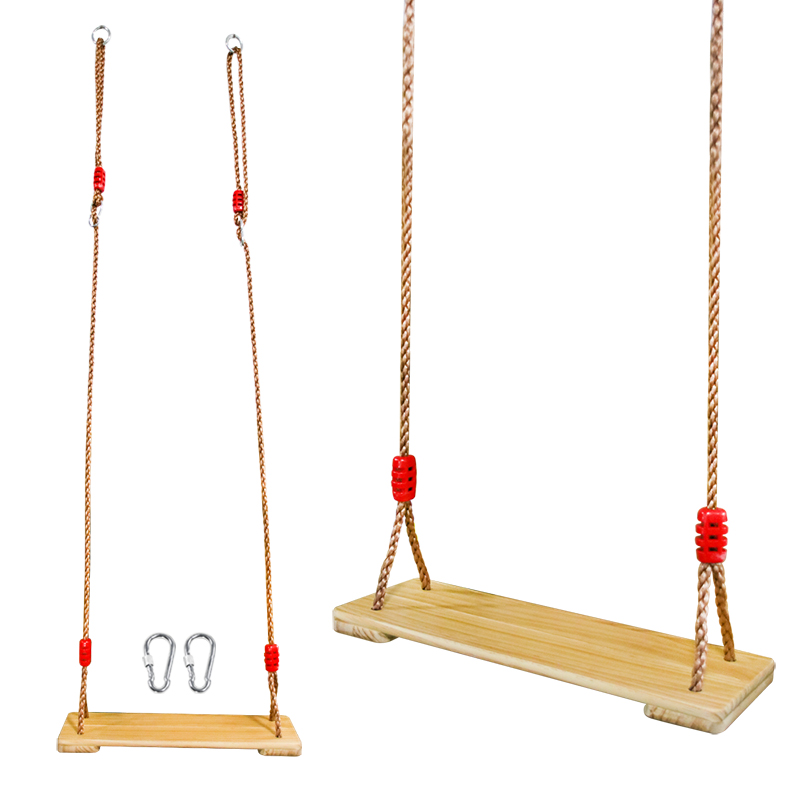 Assento de Balanço de Madeira  - Kids Outdoor Swing Set avaliação e preço