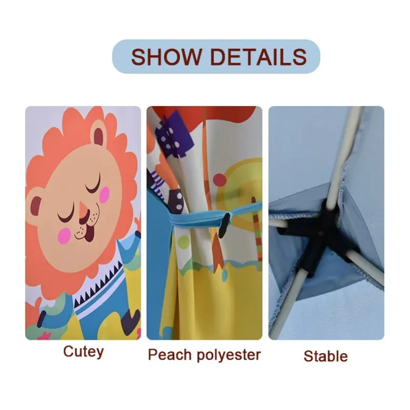 Crianças portáteis jogar tenda - Kids Outdoor Cubby House avaliação e preço