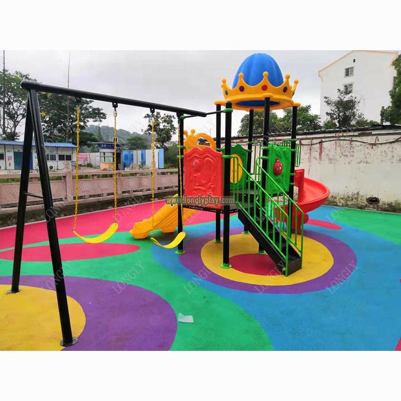 Equipamentos de Playground par - Kids Outdoor Swing Set avaliação e preço