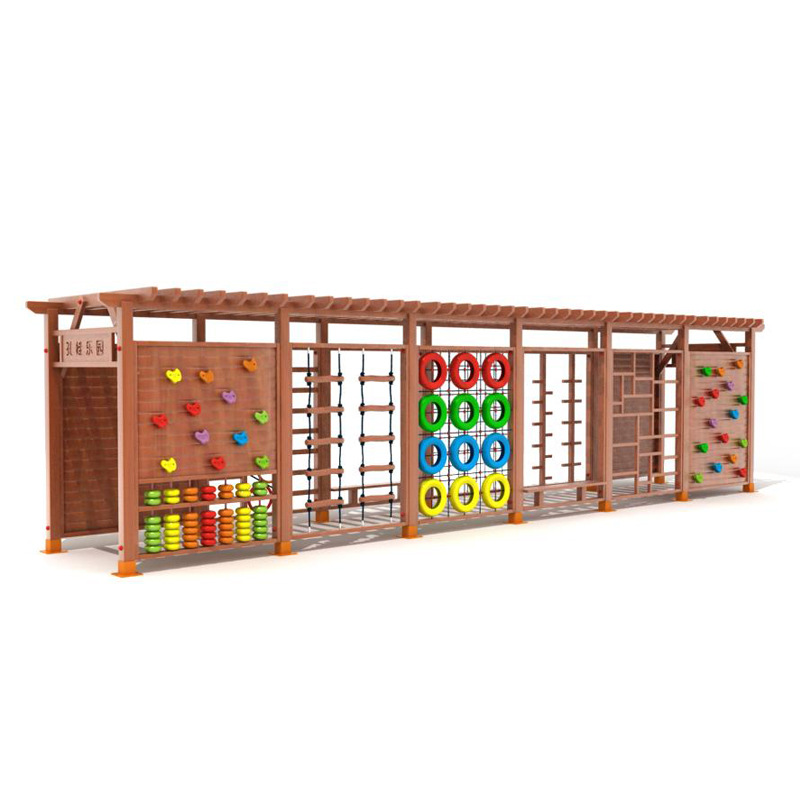 Estrutura de Escalada ao Ar Li - Kids Outdoor Wooden Climbing Frame avaliação e preço