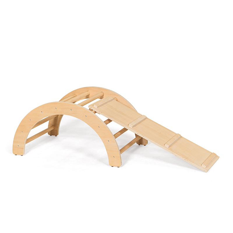 Quadro de escalada de madeira  - Kids Outdoor Wooden Climbing Frame avaliação e preço