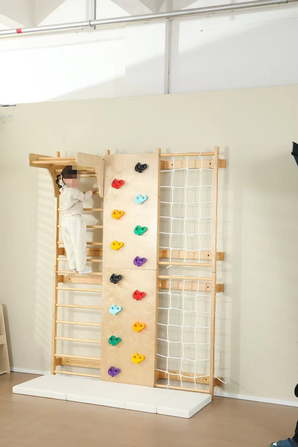 Em estoque barras de macaco in - Kids Outdoor Wooden Climbing Frame avaliação e preço